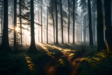 Immerse Your Senses in Nature: Captivating Forest Backgrounds for Tranquil Escapes and Stunning Visuals – Explore the Beauty of Woodlands in High-Quality Images