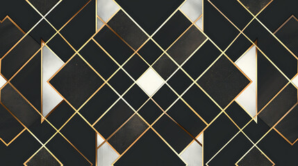 Packaging Pattern Design, diamond Ink Style, silver and Gold Lines, - Seamless tile. Endless and repeat print.