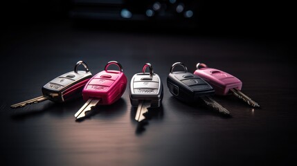 Your car's keys? the most important information you need to learn, in the style of orton effect,