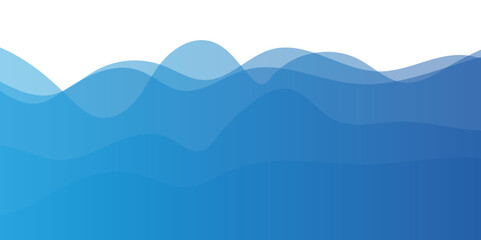 Fototapeta na wymiar Abstract blue wave background. creative sea Concept. Light elegant dynamic abstract mountain background. Abstract minimal nature landscape illustration texture.