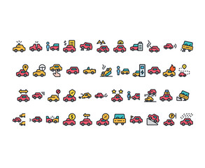 Car icons pack 