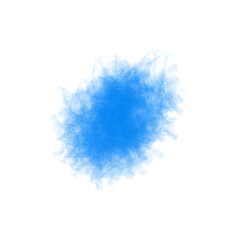 Color smoke, dust or fog cloud