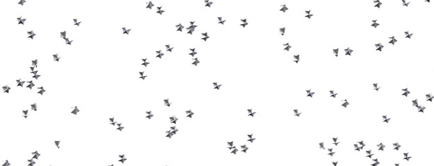 XMAS Holiday golden decoration, glitter frame isolated -