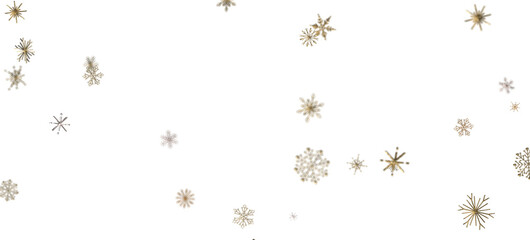 Winter christmas sky with falling snow