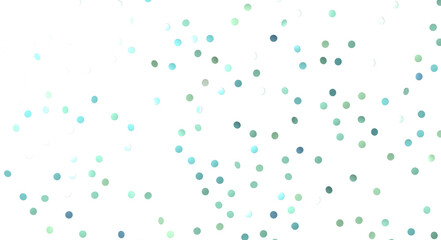  Colorful confetti on white background