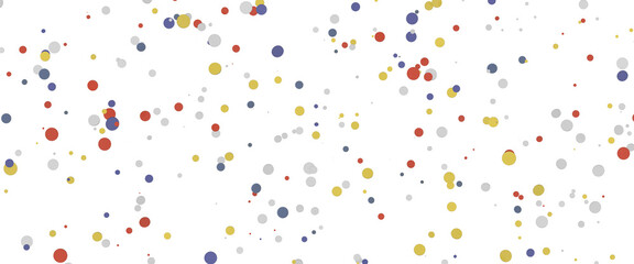 Confetti, paper triangle on the floor, fancy, colorful, celebration party