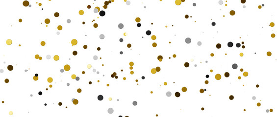 gold  Celebration: Captivating 3D Illustration of Shimmering gold Confetti