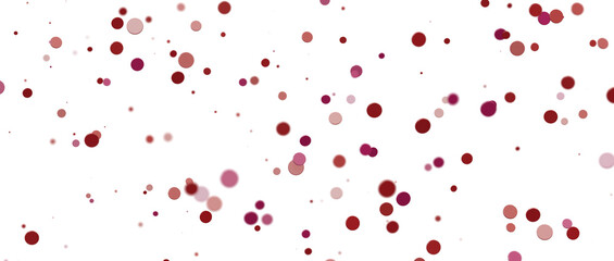 confetti png. red confetti falls from the sky. Glittering confetti on a transparent background. Holiday