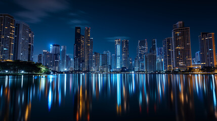 Fototapeta premium Urban skyline