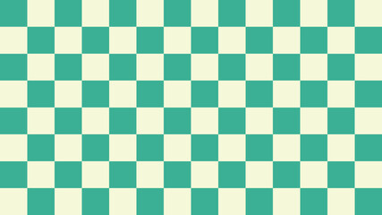 Groovy checkered seamless patterns, vintage aesthetic backgrounds, psychedelic checkerboard texture. Funky hippie fashion textile print, retro background with distorted grid tile vector pattern set