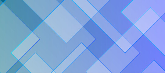 Abstract Diagonal layered geometric pattern. Vector futuristic digital landscape with lines. Vibrant futuristic digital connection design. Blue geometrical template.