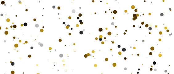 gold  Celebration: Captivating 3D Illustration of Shimmering gold Confetti