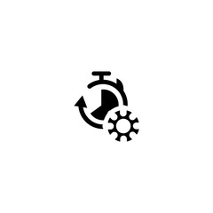 Simple Set of Business Management Related Vector Line Icons. Business icons, management and human resources set. Solid icon collection vector illustration.