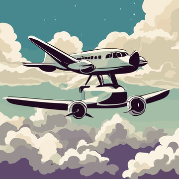 An airplane in the sky
Experience the freedom of flight with this breathtaking image of an airplane soaring through the boundless sky. This captivating depiction of air travel captures the exhilaratio