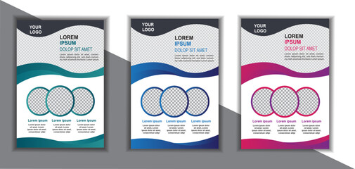 profetional flyers design for template