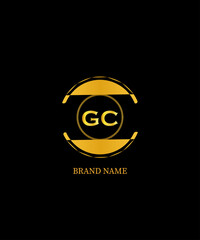 GC Letter Logo Design. Unique Attractive Creative Modern Initial GC Initial Based Letter Icon Logo