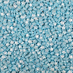 Colorful and bright cake decorations, in powder and granule form, can also be used as a colorful...