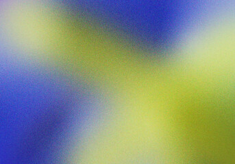 Soft grainy gradient background in blue and yellow