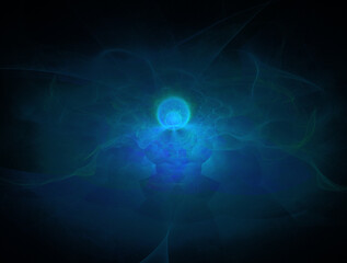 Imaginatory fractal abstract background Image