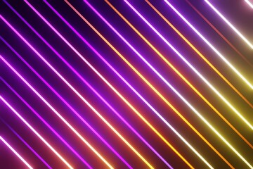 abstract neon background with lines and stripes