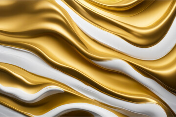 Paint white and gold colour background 