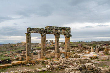 Scenic views from Blaundus, which was a Greek city founded during the Hellenistic period in Anatolia (Asian Turkey), and is now a Latin Catholic titular bishopric in Uşak