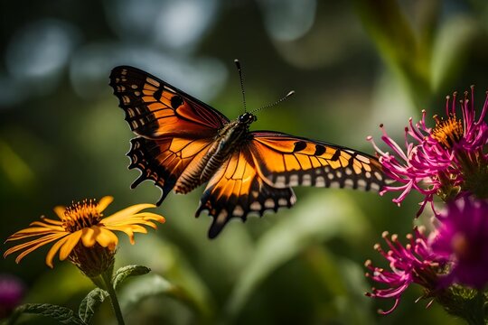 butterfly on flower