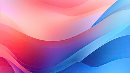 Wavy abstract vibrant gradient background