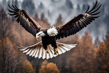 Obraz premium american bald eagle