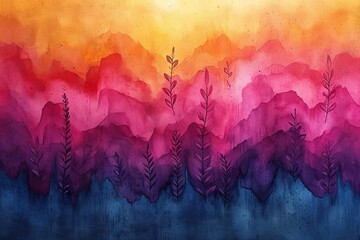 watercolor digital background pattern on textures - obrazy, fototapety, plakaty