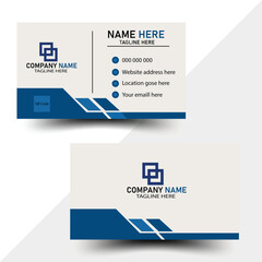 Corporate business card template Modern business card design template Clean professional business card template Clean professional visiting card business card template.