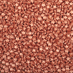 Colorful and bright cake decorations, in powder and granule form, can also be used as a colorful background.