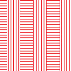 abstract seamless repeatable red vertical horizontal line pattern.