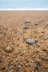 Fototapeta na wymiar Rocky beach in England