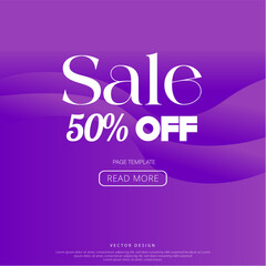 Abstract background with bubbles, Purple background