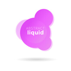 bubble speech bubble, Liquid label