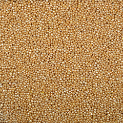 Colorful and bright cake decorations, in powder and granule form, can also be used as a colorful background.