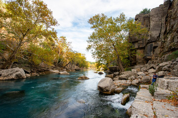 Antalya - Turkey. May 01, 2017. Koprulu Canyon, Manavgat, Antalya - Turkey.
