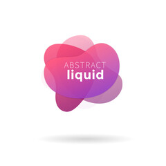 Pink speech bubble with heart, pink speech bubble, Pink Liquid