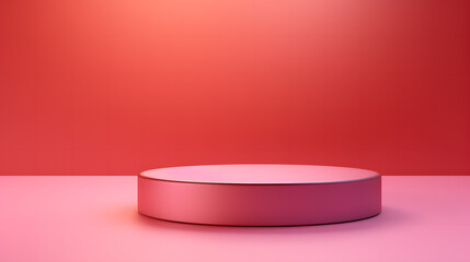 Pink Circular Object on Pink Surface, product presentations
