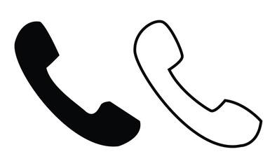 Call icon vector. Phone icon vector. mobile phone. telephone icon. Vector illustration. EPS file 53.