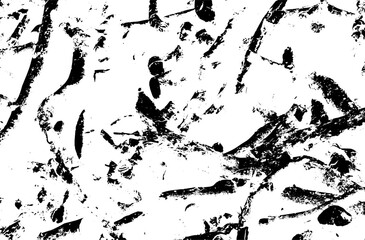 Fototapeta premium Rustic grunge vector texture with grain and stains. Abstract noise background. Weathered surface. Dirty and damaged. Detailed rough backdrop. Vector graphic illustration with transparent white. EPS10.