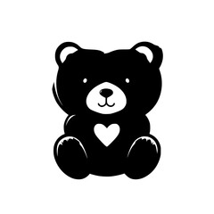 valentine clipart, cute love bear, cute bear, clipart, png, svg, jpg, eps, panda, bear, animal, cartoon, baby, illustration, vector, cute, fun, zoo, character, china, smile, mammal, bamboo, wildlife, 