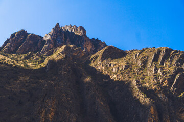 Paisaje Sierra. Nor yauyos Cochas Peru