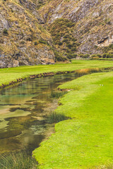 Paisaje Sierra. Nor yauyos Cochas Peru