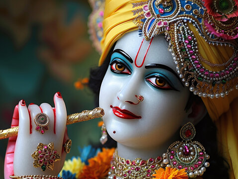 Bal Krishna statue