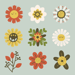 Blossom Bash: A Festive Gathering of Flowers and Branches