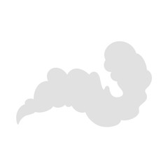 Cartoon smoke cloud