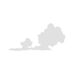 Cartoon smoke cloud