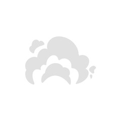 Cartoon smoke cloud